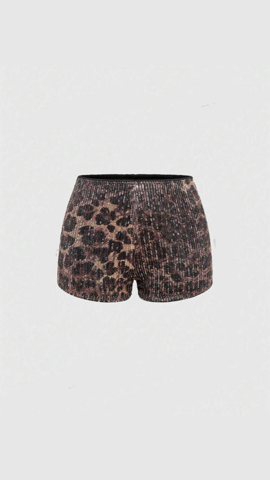 Micro Short Animal Print